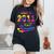 11歳男の子女の子 2011年生まれビンテージ11歳の誕生日 レディースオーバーサイズコンフォートTシャツ 黒 11歳男の子女の子 2011年生まれビンテージ11歳の誕生日 レディースオーバーサイズコンフォートTシャツ 黒