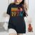 52歳の誕生日プレゼント 52歳 男性 女性 レトロ ヴィンテージ 1974 レディースオーバーサイズコンフォートTシャツ 黒