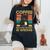 Coffee Because Murder Is Wrong ファニーブラックキャット ビンテージ レディースオーバーサイズコンフォートTシャツ 黒 Coffee Because Murder Is Wrong ファニーブラックキャット ビンテージ レディースオーバーサイズコンフォートTシャツ 黒
