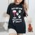 Dog And Wine Make Everything Fine Drinker Wine Puppy レディースオーバーサイズコンフォートTシャツ 黒 Dog And Wine Make Everything Fine Drinker Wine Puppy レディースオーバーサイズコンフォートTシャツ 黒