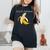 Dolce And Banana T Cute Graphic Banana レディースオーバーサイズコンフォートTシャツ 黒 Dolce And Banana T Cute Graphic Banana レディースオーバーサイズコンフォートTシャツ 黒