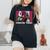 Forever Young Horse、競馬、デルマール、サンタアニタ 長袖tシャツ レディースオーバーサイズコンフォートTシャツ 黒 Forever Young Horse、競馬、デルマール、サンタアニタ 長袖tシャツ レディースオーバーサイズコンフォートTシャツ 黒
