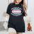 Lgbt お父さん 母 誇り Of My Transgender Daughter Transpride レディースオーバーサイズコンフォートTシャツ 黒 Lgbt お父さん 母 誇り Of My Transgender Daughter Transpride レディースオーバーサイズコンフォートTシャツ 黒