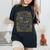 This Dance Thing Escalated Quick Flowers Floral レディースオーバーサイズコンフォートTシャツ 黒 This Dance Thing Escalated Quick Flowers Floral レディースオーバーサイズコンフォートTシャツ 黒