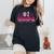 おばあちゃん、おばあちゃん レディースオーバーサイズコンフォートTシャツ 黒