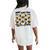 Seagull Mom Mother's Day Bird Animal Mother Bird Women's Oversized Comfort T-Shirt Back Print Ivory