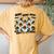 Seagull Mom Mother's Day Bird Animal Mother Bird Women's Oversized Comfort T-Shirt Back Print Mustard
