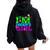 I'm Daddy's Girl I Love You Dad Daddy Daughter レディース オーバーサイズ パーカー バックプリント 黒 I'm Daddy's Girl I Love You Dad Daddy Daughter レディース オーバーサイズ パーカー バックプリント 黒