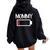 Mommy Low Battery Energy De Baja Energía Para Mamá Women Oversized Hoodie Back Print Black Mommy Low Battery Energy De Baja Energía Para Mamá Women Oversized Hoodie Back Print Black
