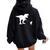 T-Rex Walking Jack Russel Divertente Cane Mamma Papà Dinosauro Trex Felpa con cappuccio oversize da donna con stampa posteriore Black T-Rex Walking Jack Russel Divertente Cane Mamma Papà Dinosauro Trex Felpa con cappuccio oversize da donna con stampa posteriore Black