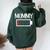 Mommy Low Battery Energy De Baja Energía Para Mamá Women Oversized Hoodie Back Print Forest Mommy Low Battery Energy De Baja Energía Para Mamá Women Oversized Hoodie Back Print Forest