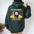 Spoiler Alert You're All Gonna Die Rainbow Cute Grim Reaper レディース オーバーサイズ パーカー バックプリント ネイビーブルー