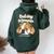 かわいいイングリッシュブルドッグ Momma Bullie Love At Firstight レディース オーバーサイズ パーカー バックプリント ネイビーブルー かわいいイングリッシュブルドッグ Momma Bullie Love At Firstight レディース オーバーサイズ パーカー バックプリント ネイビーブルー