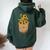 ゴッホ ひまわり ポケットアート 花柄 恋人スタイル 長袖tシャツ レディース オーバーサイズ パーカー バックプリント ネイビーブルー ゴッホ ひまわり ポケットアート 花柄 恋人スタイル 長袖tシャツ レディース オーバーサイズ パーカー バックプリント ネイビーブルー