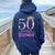 It's My 50Th Birthday Queen Tiarahoes 50歳 Old Bday ギフト レディース オーバーサイズ パーカー バックプリント 森