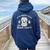 Its Beer Can Not Cant Saying Sarcastic Dad Women Women Oversized Hoodie Back Print Navy Blue