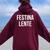 Make Hastelowly Festina Lente ラテン語インスピレーション引用 レディース オーバーサイズ パーカー バックプリント マルーン