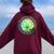 Mandala Namaste スピリチュアルブッダ ファッション服セット グリーン レディース オーバーサイズ パーカー バックプリント マルーン Mandala Namaste スピリチュアルブッダ ファッション服セット グリーン レディース オーバーサイズ パーカー バックプリント マルーン