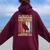 This Is My Human コスチューム I'm Really A Burrowing Owl 長袖tシャツ レディース オーバーサイズ パーカー バックプリント マルーン This Is My Human コスチューム I'm Really A Burrowing Owl 長袖tシャツ レディース オーバーサイズ パーカー バックプリント マルーン