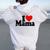I Love Heart Mama Mother's Day Mommy Mother。 レディース オーバーサイズ パーカー バックプリント 白 I Love Heart Mama Mother's Day Mommy Mother。 レディース オーバーサイズ パーカー バックプリント 白
