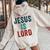 Jesus Is Lord – Christian Faithintage Born-Again Graphic レディース オーバーサイズ パーカー バックプリント Sand Jesus Is Lord – Christian Faithintage Born-Again Graphic レディース オーバーサイズ パーカー バックプリント Sand