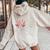 美的 ヒップホップ Y2k Hip Hop 服 レトロ ヴィンテージ ストリートウェア ファッション 女性 男性 スカル レディース オーバーサイズ パーカー バックプリント Sand
