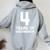 4Th バースデーシャツ 年齢 4歳 男の子 女の子 レディース オーバーサイズ パーカー バックプリント Sport Grey 4Th バースデーシャツ 年齢 4歳 男の子 女の子 レディース オーバーサイズ パーカー バックプリント Sport Grey