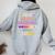 New Great Grandma Loading 2026 レトロ 妊娠 レディース オーバーサイズ パーカー バックプリント Sport Grey New Great Grandma Loading 2026 レトロ 妊娠 レディース オーバーサイズ パーカー バックプリント Sport Grey