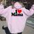 I Love Heart Mama Mother's Day Mommy Mother。 レディース オーバーサイズ パーカー バックプリント ライトピンク I Love Heart Mama Mother's Day Mommy Mother。 レディース オーバーサイズ パーカー バックプリント ライトピンク