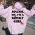 Pank Me I'm A Kinky Girl レディース オーバーサイズ パーカー バックプリント ライトピンク Pank Me I'm A Kinky Girl レディース オーバーサイズ パーカー バックプリント ライトピンク