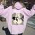 Trashed Panda ミーム アライグマ 面白いアート レディース オーバーサイズ パーカー バックプリント ライトピンク Trashed Panda ミーム アライグマ 面白いアート レディース オーバーサイズ パーカー バックプリント ライトピンク
