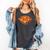 Baseball Dripping Waffle Field Comfort Colors Tank Top Pepper