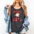 Baseball Mama Sports Mom Baseball Valentine Drip Girls Women Comfort Colors Tank Top Pepper