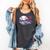 Bonus Mom Rookie Of Year 1st Birthday Baseball Theme Comfort Colors Tank Top Pepper