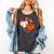 Cute Heart Baseball Basketball Football Valentine Boy Men Comfort Colors Tank Top Pepper