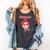 Cute Love Baseball BigLeague Babe Hot Baseball Mom Comfort Colors Tank Top Pepper