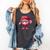 Ice Cream Drip Baseball Valentine's Day Spots Baseball Drip Comfort Colors Tank Top Pepper