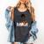Proud Baseball MOM Sports & Softball Nostalgia Comfort Colors Tank Top Pepper