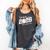 Proud Senior Grandma Class Of 2026 Baseball Graduate Leopard Comfort Colors Tank Top Pepper