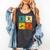Retro Style Baseball Lover Playing Men Women Kids Baseball Comfort Colors Tank Top Pepper