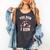 You Run I Gun Baseball Catcher Softball Player Comfort Colors Tank Top Pepper