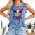 100 Days Of School 100th Day Youth Drip Baseball Boys Kid Comfort Colors Tank Top Blue Jean