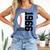 60th Birthday Baseball Limited Edition 1966 Comfort Colors Tank Top Blue Jean
