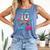 Baseball 10 Year Old Ice Cream Drip 10th Bday Double Digits Comfort Colors Tank Top Blue Jean
