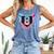 Baseball 8 Year Old Boy Ice Cream Drip 8th Birthday Player Comfort Colors Tank Top Blue Jean