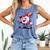 Baseball Ice Cream Shirt Cool Baseball Drip For Boys Comfort Colors Tank Top Blue Jean