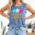 Baseball Lifestyle Baseball Drip Icecream Comfort Colors Tank Top Blue Jean