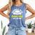 Baseball Mom Coach's Wife All In One Sports Player Coach Comfort Colors Tank Top Blue Jean