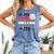In My Baseball Mom Era Baseball Mom Mother Comfort Colors Tank Top Blue Jean