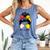 Baseball Mom Softball Mom Of Both Messy Bun Mother's Day Comfort Colors Tank Top Blue Jean Baseball Mom Softball Mom Of Both Messy Bun Mother's Day Comfort Colors Tank Top Blue Jean